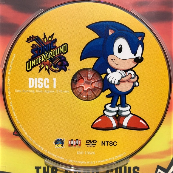 Sonic Underground DVD Anime Television Series 2007 826663106251 CD Soundtrack - Picture 7 of 15